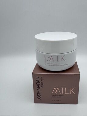 Josie Maran Argan Milk Intense Hydration Nightly Cream 50ml 1.7oz New in Box